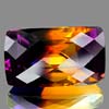 39.95 Ct. Clean Baguette Hydrothermal Bi Color Ametrine