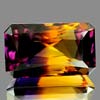 32.76 Ct. Clean Octagon Bi Color Ametrine Unheated