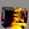 40.46 Ct. Clean Baguette Hydrothermal Bi Color Ametrine