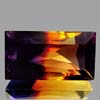 37.29 Ct. Clean Baguette Bi Color Ametrine Unheated