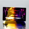 32.10 Ct. Clean Baguette Hydrothermal Bi Color Ametrine