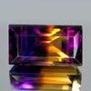 27.21 Ct. Clean Baguette Hydrothermal Bi Color Ametrine