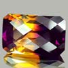 37.27 Ct. Clean Octagon Hydrothermal Bi Color Ametrine