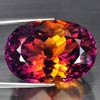 Unheated 39.13 Ct. Clean Hydrothermal Bi Color Ametrine