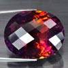 54.88 Ct. Clean Oval Checkerboard Bi Color Ametrine