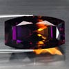 Unheated 32.86 Ct. Clean Hydrothermal Bi Color Ametrine