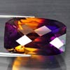 Unheated 25.93 Ct. Clean Hydrothermal Bi Color Ametrine