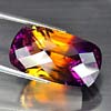 Unheated 32.78 Ct. Clean Hydrothermal Bi Color Ametrine