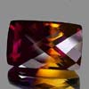 Unheated 43.96 Ct. Clean Hydrothermal Bi Color Ametrine Baguette Checkerboard