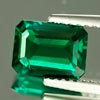 Unheated 1.28 Ct. Clean Green Emerald Created Unheated 1.28 Ct. Clean Green Emerald Created