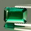 Unheated 2.02 Ct. Clean Green Emerald Created Unheated 2.02 Ct. Clean Green Emerald Created