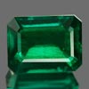 Unheated 2.18 Ct. Clean Green Emerald Created Gem