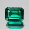 Unheated 1.93 Ct. VVS Green Emerald Created Russia