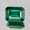 Unheated 2.50 Ct. VVS Green Emerald Created Gem Russia
