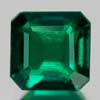 Unheated 1.25 Ct. VVS Green Emerald Created Russia