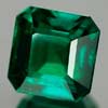 Unheated 1.48 Ct. VVS Green Emerald Created Gem Russia