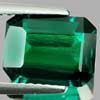 2.05 Ct. VVS Octagon Green Emerald Created Russia