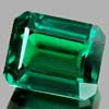 1.47 Ct. Alluring Octagon Shape Green Emerald Created Unheated