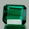 Unheated 1.27 Ct. VVS Green Emerald Created Russia