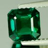 Unheated 1.46 Ct. VVS Green Emerald Created Russia