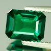 Unheated 1.59 Ct. VVS Green Emerald Created Russia