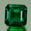 Unheated 1.42 Ct. VVS Green Emerald Created Gem Russia
