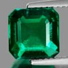 2.14 Ct. VVS Octagon Green Emerald Created Gem Russia
