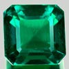 1.50 Ct. VVS Octagon Green Emerald Created Russia