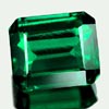 1.91 Ct. VVS Octagon Green Emerald Created Russia