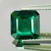 Unheated 2.09 Ct. VVS Green Emerald Created Russia