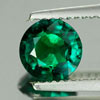 Unheated 1.08 Ct. VVS Green Emerald Created Russia