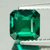 Unheated 1.43 Ct. VVS Green Emerald Created Gem Russia