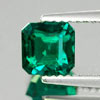Unheated 1.25 Ct. VVS Green Emerald Created Russia