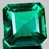 2.38 Ct. VVS Octagon Green Emerald Created Gem Russia