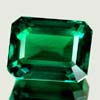 2.36 Ct. VVS Octagon Green Emerald Created Russia 2.36 Ct. VVS Octagon Green Emerald Created Russia
