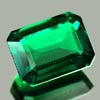 1.47 Ct. VVS Octagon Green Emerald Created Russia 1.47 Ct. VVS Octagon Green Emerald Created Russia