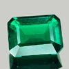2.05 Ct. VVS Octagon Green Emerald Created Russia 2.05 Ct. VVS Octagon Green Emerald Created Russia