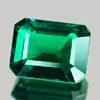 2.27 Ct. VVS Octagon Green Emerald Created Russia 2.27 Ct. VVS Octagon Green Emerald Created Russia