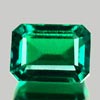 1.85 Ct. VVS Octagon Green Emerald Created Russia 1.85 Ct. VVS Octagon Green Emerald Created Russia