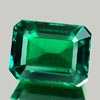2.41 Ct. VVS Octagon Green Emerald Created Russia 2.41 Ct. VVS Octagon Green Emerald Created Russia
