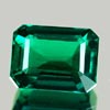1.69 Ct. VVS Octagon Green Emerald Created Russia 1.69 Ct. VVS Octagon Green Emerald Created Russia