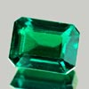 1.68 Ct. VVS Octagon Green Emerald Created Russia 1.68 Ct. VVS Octagon Green Emerald Created Russia