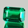 1.10 Ct. VVS Octagon Green Emerald Created Russia 1.10 Ct. VVS Octagon Green Emerald Created Russia