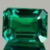1.73 Ct. VVS Octagon Green Emerald Created Russia 1.73 Ct. VVS Octagon Green Emerald Created Russia