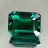 1.74 Ct. VVS Octagon Green Emerald Created Russia 1.74 Ct. VVS Octagon Green Emerald Created Russia