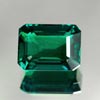 1.76 Ct. VVS Octagon Green Emerald Created Russia 1.76 Ct. VVS Octagon Green Emerald Created Russia