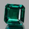 1.54 Ct. VVS Octagon Green Emerald Created Russia 1.54 Ct. VVS Octagon Green Emerald Created Russia