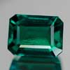 1.90 Ct. VVS Octagon Green Emerald Created Russia 1.90 Ct. VVS Octagon Green Emerald Created Russia