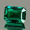 1.13 Ct. VVS Octagon Green Emerald Created Russia 1.13 Ct. VVS Octagon Green Emerald Created Russia