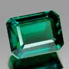 1.75 Ct. VVS Octagon Green Emerald Created Russia 1.75 Ct. VVS Octagon Green Emerald Created Russia